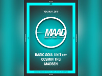 MAAD au Rex Club avec Cosmin TRG