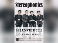 Stereophonics en concert à l’Olympia de Paris en 2016