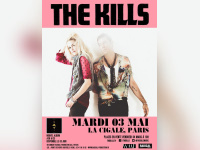 The Kills en concert à La Cigale de Paris en mai 2016