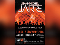 Jean-Michel Jarre en concert à l’Arena Bercy de Paris en décembre 2016