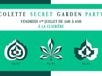 Colette Secret Garden Party à La Clairière