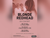 Blonde Redhead en concert au Trianon de Paris en mars 2017