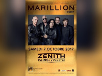 Marillion en concert au Zénith de Paris en octobre 2017