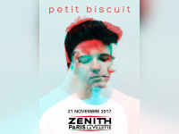 Petit Biscuit en concert au Zénith de Paris en novembre 2017