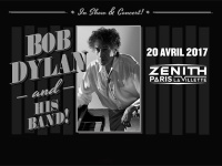 Bob Dylan and His Band en concert au Zénith de Paris en avril 2017