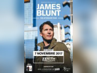 James Blunt en concert au Zénith de Paris en novembre 2017