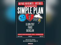 Simple Plan en concert au Bataclan de Paris en juin 2017
