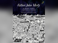 Father John Misty en concert au Café de La Danse en mars 2017