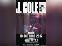 J.Cole en concert au Zénith de Paris en octobre 2017 
