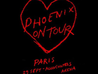 Phœnix en concert à l’Arena Bercy de Paris en septembre 2017