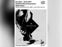 Sushitech Records présente Adementum au Rex Club