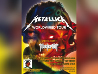 Metallica en concerts à l'Arena Bercy de Paris en septembre 2017