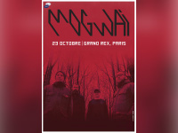 Mogwai en concert au Grand Rex de Paris en octobre 2017