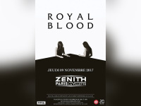 Royal Blood en concert au Zénith de Paris en novembre 2017