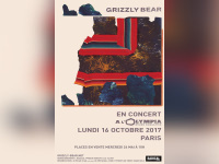 Grizzly Bear en concert à l’Olympia de Paris en octobre 2017