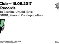 R&S Records au Rex Club avec Abdulla Rashim