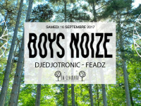 Boys Noize, Djedjotronic et Feadz à La Clairière