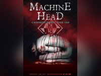 Machine Head en concert au Bataclan de Paris en mars 2018