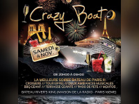 Crazy Boat Party au Bateau River's King 