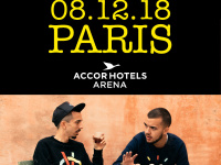 Bigflo et Oli en concert à l’AccorHotels Arena Bercy de Paris en décembre 2018