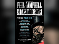 Phil Campbell And The Bastard Sons en concert à La Boule Noire de Paris en mars 2018
