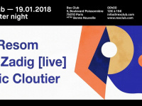 No Shelter Night au Rex Club avec Resom