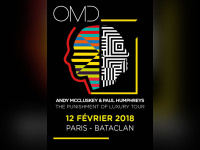 Orchestral Manœuvres in the Dark en concert au Bataclan de Paris en février 2018