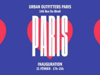 Le flagship Urban Outfitters Paris ouvre ses portes le 21 février 2018 rue de Rivoli