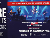 The Dire Straits Experience en concert à l'Olympia et à La Salle Pleyel de Paris en novembre 2018
