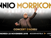 Ennio Morricone en concert à l'AccorHotels Arena Bercy de Paris en novembre 2018 