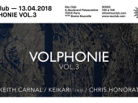 VOL.3 au Rex Club avec Keith Carnal