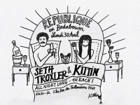 République avec Seth Troxler & Miss Kittin au Badaboum