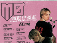 MØ en concert à l'Olympia de Paris en novembre 2018
