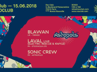Astroclub au Rex Club avec Blawan