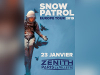 Snow Patrol en concert au Zénith de Paris en janvier 2019