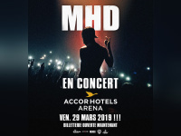 MHD en concert à l'AccorHotels Arena Bercy de Paris en 2019 
