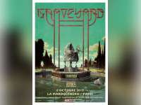 Graveyard en concert à La Maroquinerie de Paris en octobre 2018