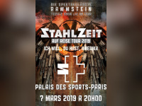 Rammstein interprété par Stahlzeit au Palais des Sports de Paris en mars 2019