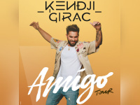 Kendji Girac en concert à l'AccorHotels Arena Bercy de Paris en novembre 2019 