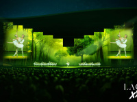 Le Lac des Cygnes XXLive au Stade Jean Bouin à Paris en juillet 2020