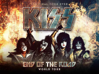 Kiss en concert à Paris en juin 2020