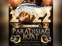 Paradisiac Croisière Boat Party New Year 2022 à Paris