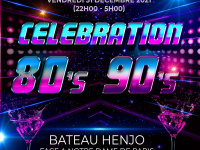 Réveillon du nouvel an 2022 à Paris : Boat party spéciale années 80s et 90s