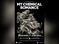 My Chemical Romance en concert à l'Accor Arena de Paris en juin 2022