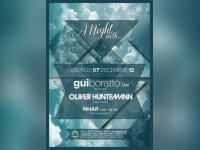 A Night with … Gui Boratto, Oliver Huntemann & Nhar au Showcase