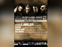 Form Music au Showcase avec Steve Lawler et Timid Boy