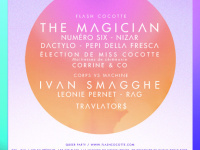 Cocotte Club à la Machine du Moulin Rouge avec The Magician 