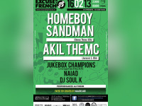 Excuse My French à la Bellevilloise avec Homeboy Sandman 