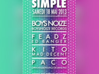 Blood Simple au Showcase avec Boys Noize