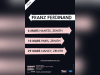 Franz Ferdinand en concert au Zénith de Paris en mars 2014